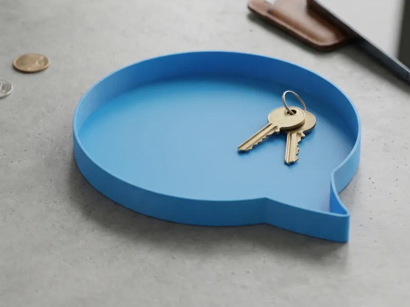 Minimalist Desk Organizer – Key Holder, Phone Stand