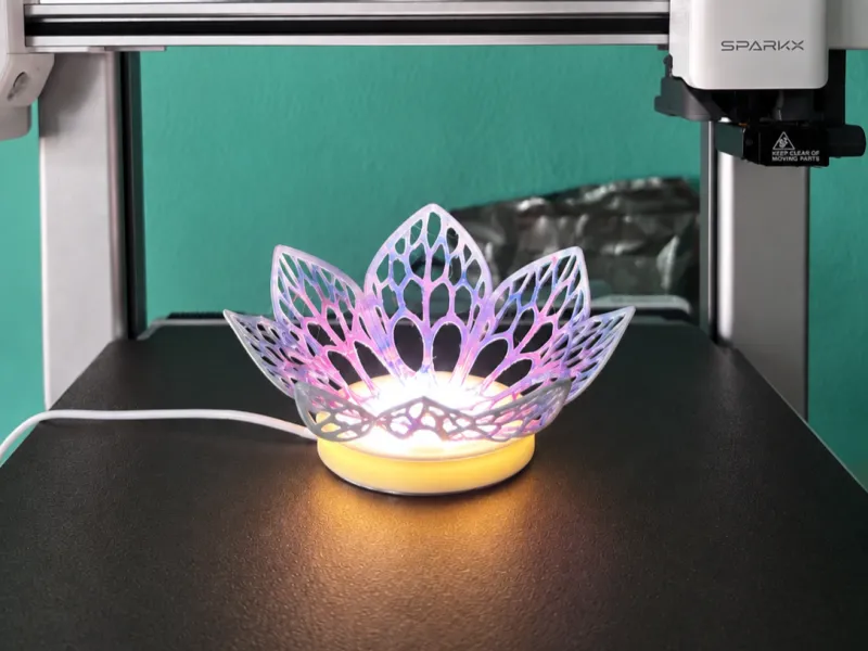LOTO LAMP THERMORMED COLOR test