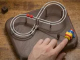 Motorized Infinity Marble Machine / Kinetic Desk Toy-0