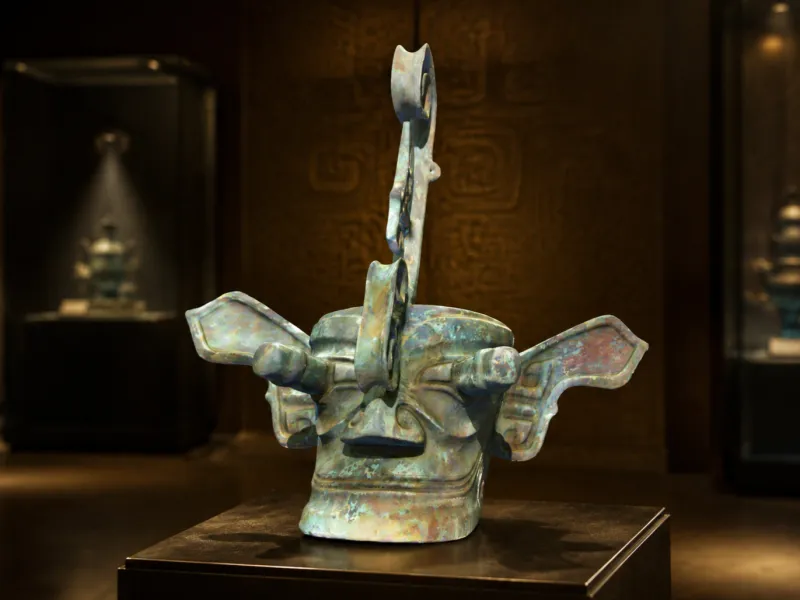 Sanxingdui Bronze Mask-scanned by Creality Raptor X