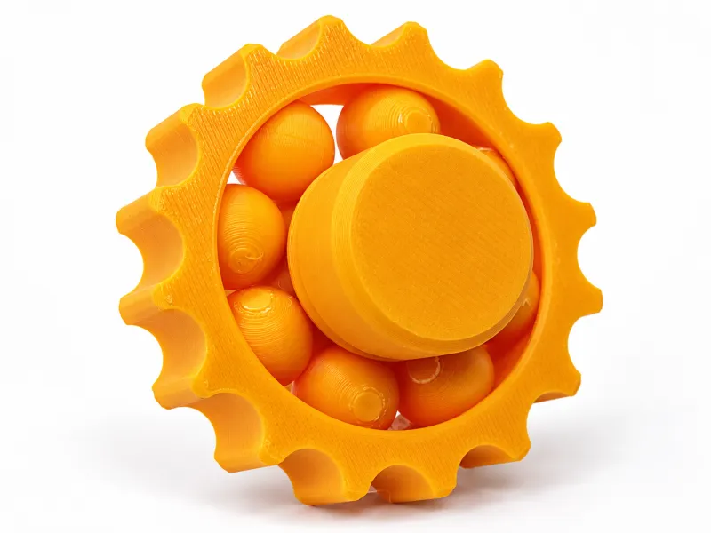 Fidget Spinner de 70mm Impresso no Lugar com Rolamento Integrado