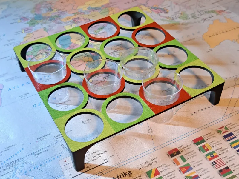 Shot Glass Holder 16x | Party Tray | Shot Glass Holder