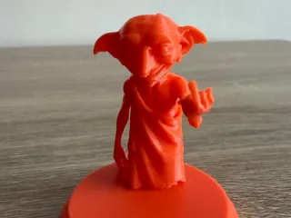 Dobby showing middle finger