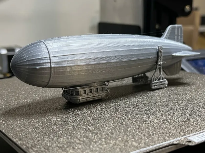 Extruded Zeppelin: Layered Voyage
