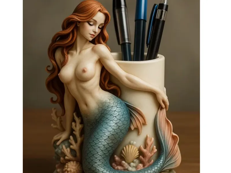 Porcelain Mermaid Serenade