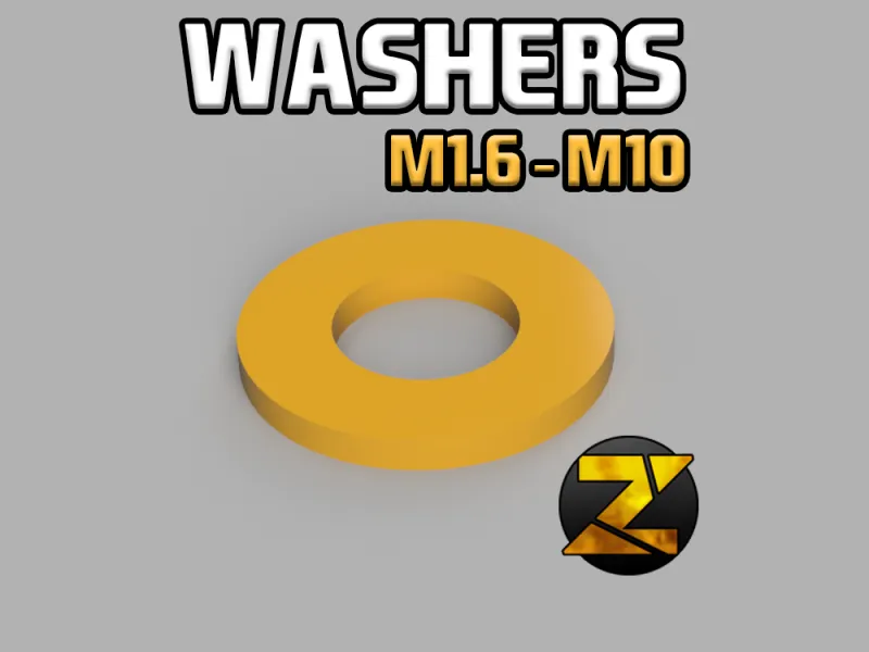 WASHERS M1.6-M10