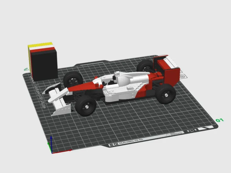 McLaren MP4/4 Ayrton Senna F1 | Decoração de Mesa