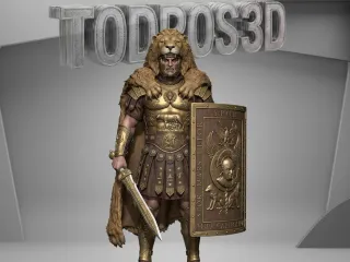 Centurion_Romano_con_Leon_y_Escudo