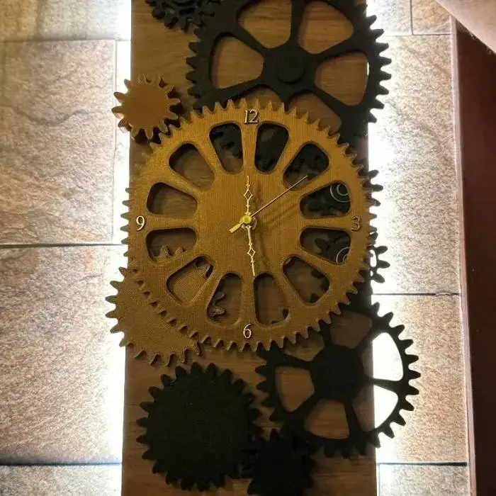 Horloge à engrenages