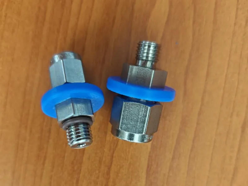 Color-Coded Tube Size Identifiers for Swagelok Fittings