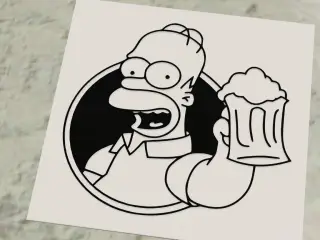Homer Simpson Beer