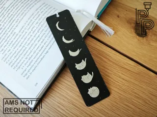 Mooncat Bookmark