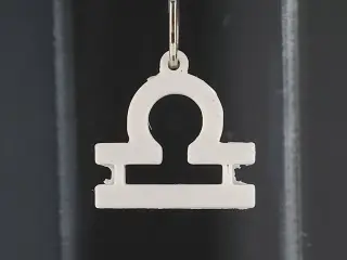 Zodiac Libra Keychain