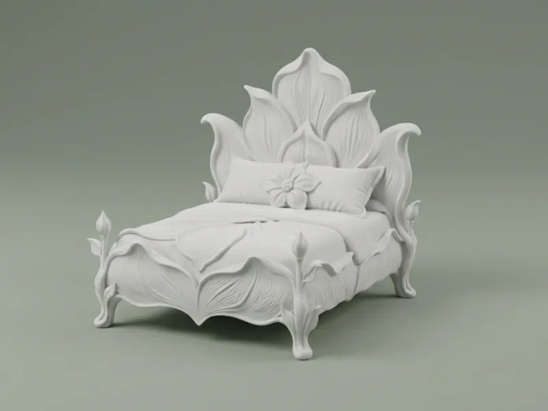Enchanted Fairy Flower Bed – Fantasy Furniture