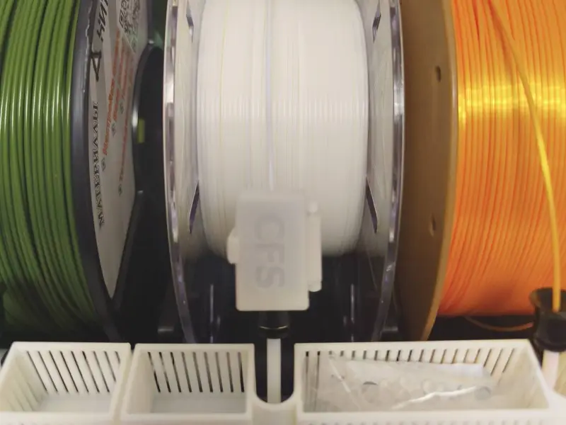 Het filamentfilter in CFS