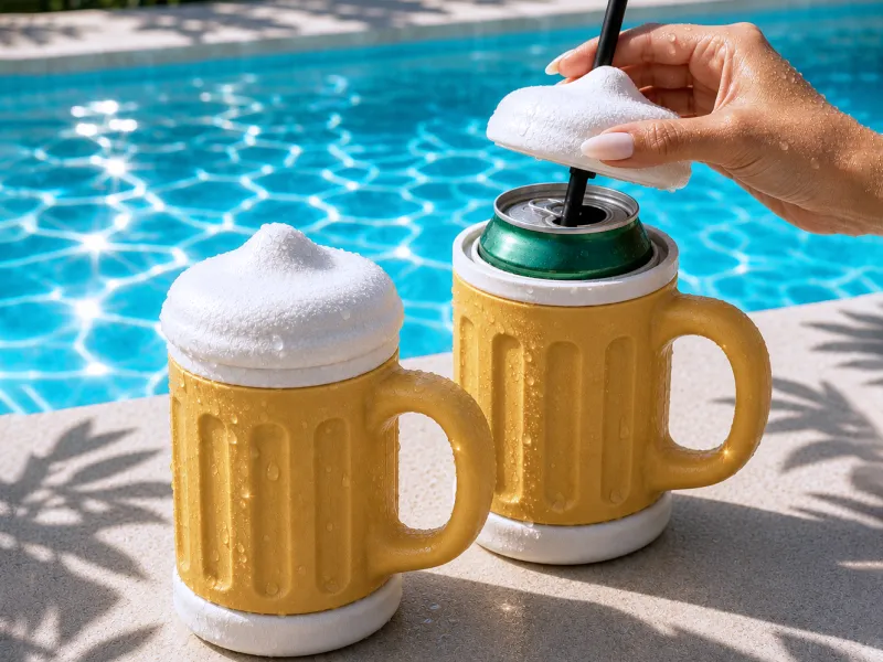 Beer Mug Can Cooler | Standart 12oz | Beverage Sleeve Holder