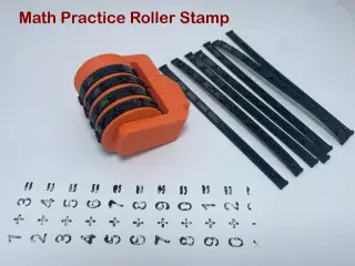 Math Practice Roller Stamp