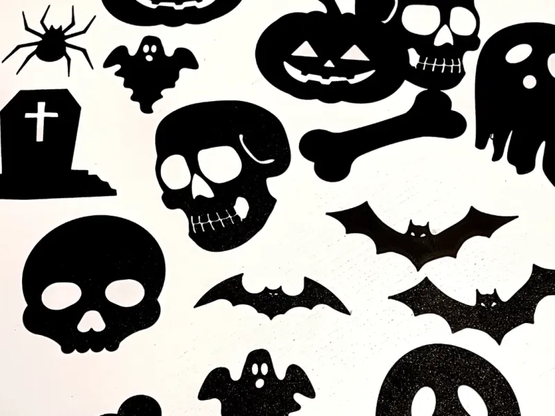 Quick-Print 2D Halloween Decor Pack
