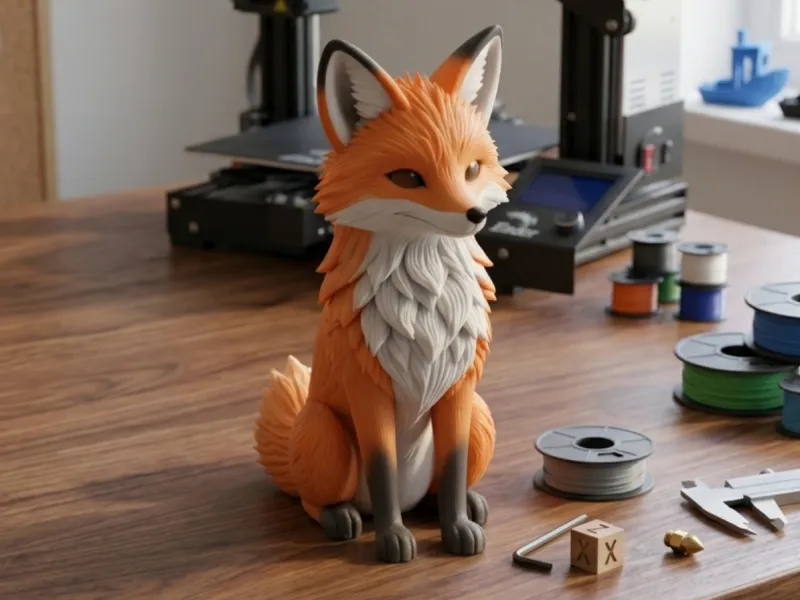 Fox figurine