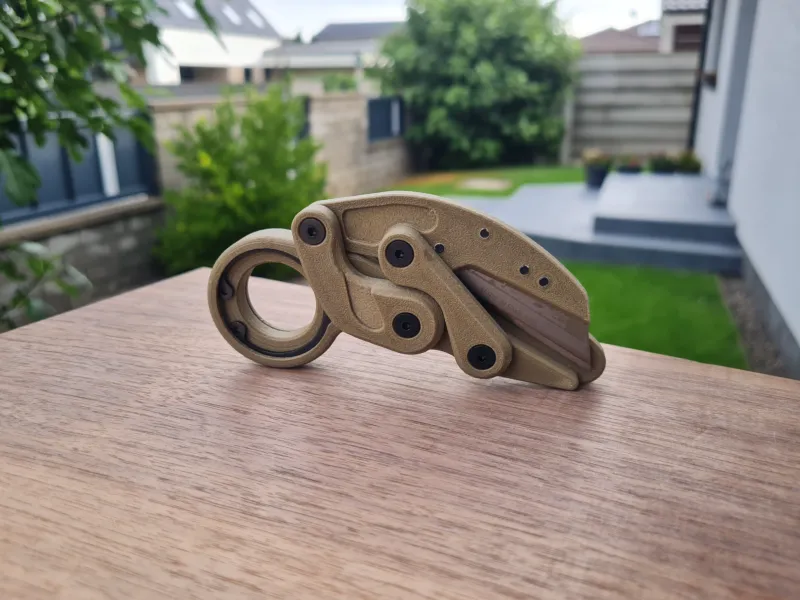 Kinetic Morphing Utility Knife, karambit - EDC