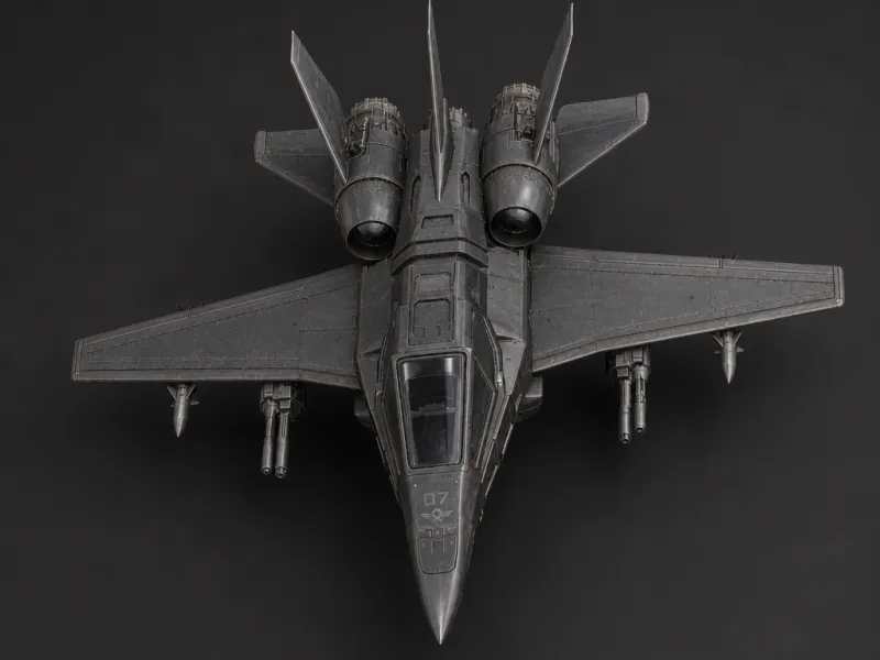 Ravenscar — Heavy Fighter Jet Gunship | Starship Model
