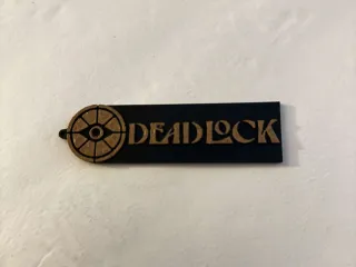 Deadlock Logo Keychain