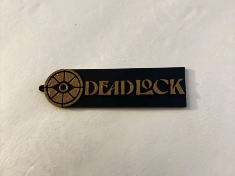 Porte-clés Logo Deadlock