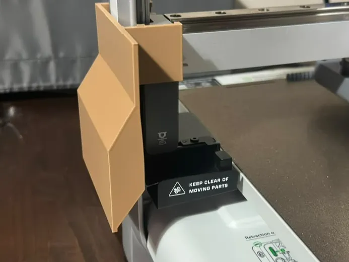 Ender-3 V4 Purge / Poop Saptırıcı – Geçmeli, Desteksiz