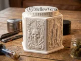 Bas Relief Stash Jar – Cannabis Culture - MellowVerse-0