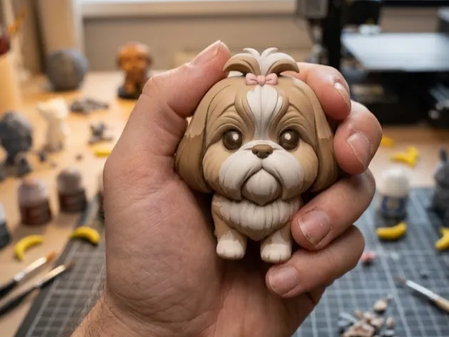 Fluffy Shih Tzu Companion Puppy – Noah0x03