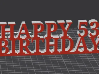 Happy Birthday 53