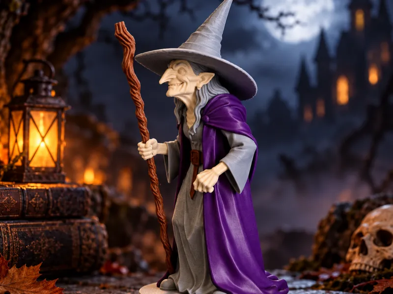 Wicked Witch – Multicolor Dark Fairytale Figurine