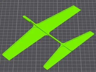 Thin airplane