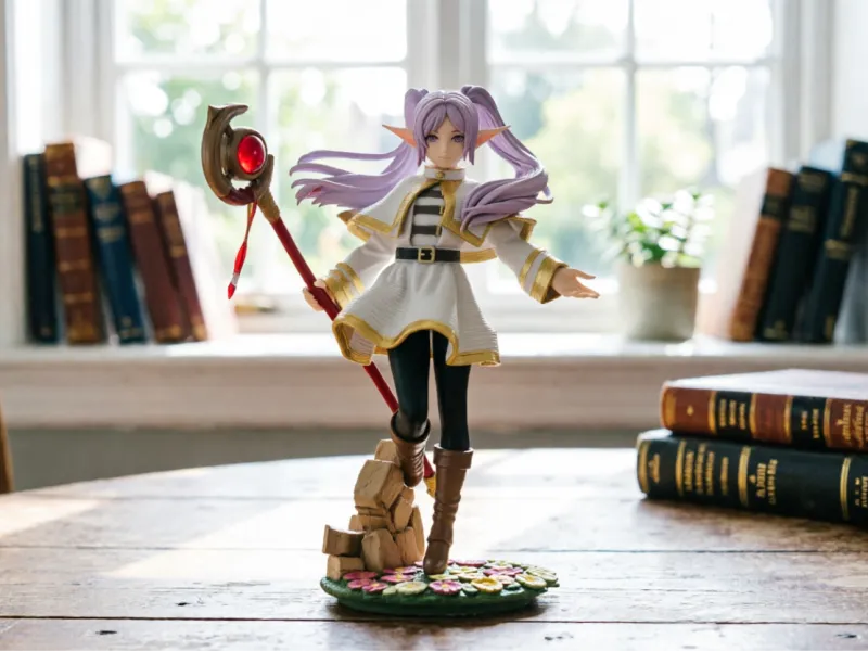 Estátua da Maga Frieren - Figura de Anime Beyond Journey's End 3D P