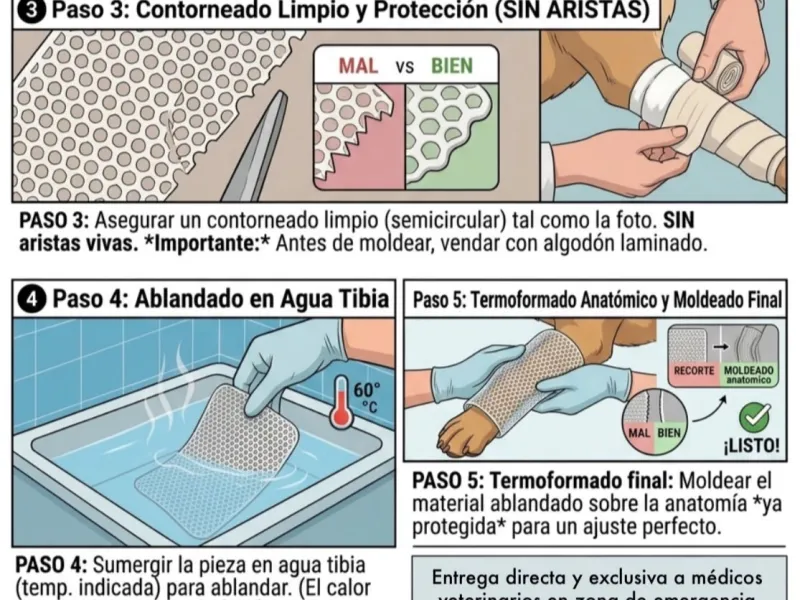 Laminas para ferulas