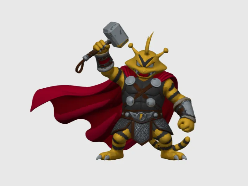 Electabuzz x Thor / Pokemon x Marvel