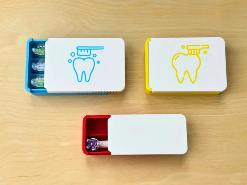 Toothbrush Head Storage Case – Philips & Oral-B