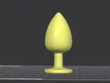 ANAL BUTT PLUG TOY LARGE 40 X 86-0