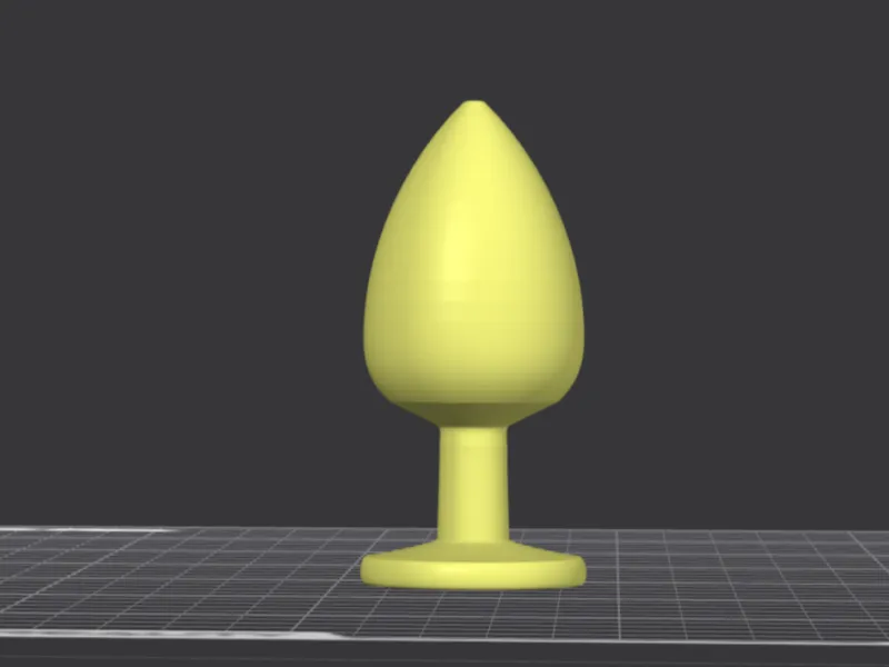 ANAL BUTT PLUG TOY LARGE 40 X 86