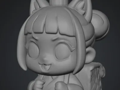 Maomao trinket cat version chibi keychain