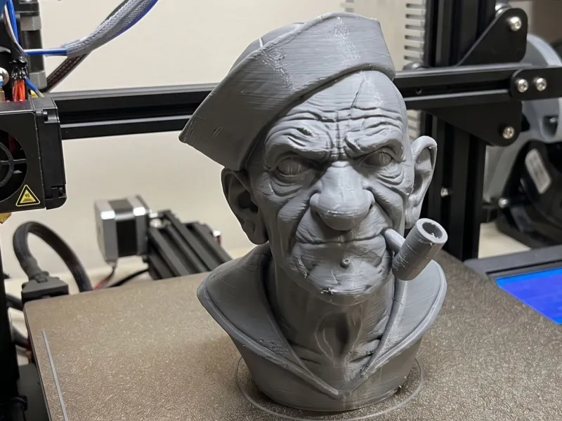 Bustul lui Popeye