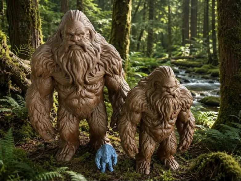 Layered Legends – Bigfoot