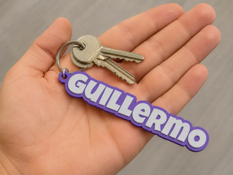 Llavero nombre Guillermo