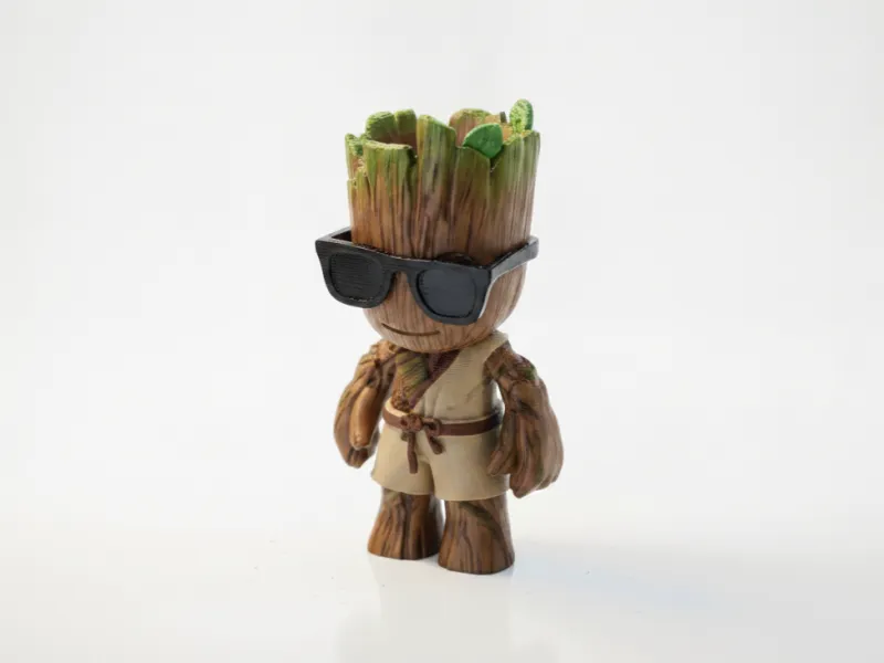 Beach Baby Groot Figurine Marvel 3D Printable