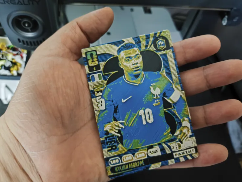 Carta Mbappe Pallone d'Oro