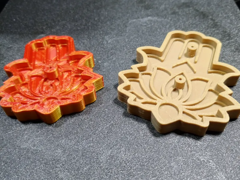 Zen Blossom Hamsa Mandala - Porta Incienso Dual MOD04