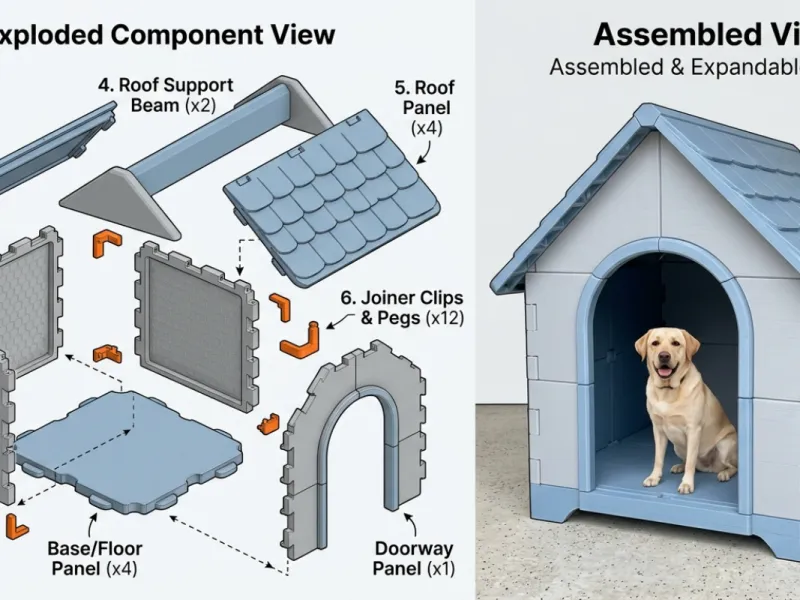 Modulare Dog House or Pet House
