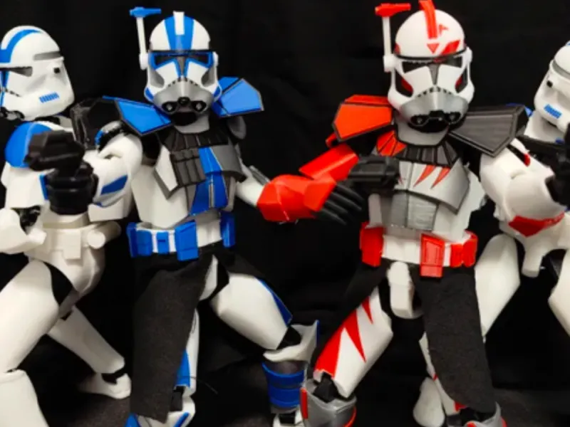 Arc trooper X Dummy 13 Clone Wars Clone Trooper