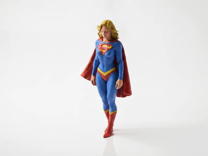 Supergirl Figurine DC Comics Collectible 3D Printable