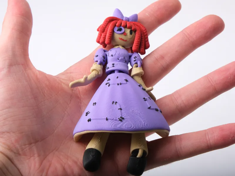TADC Ragatha Flexi Doll - Articulated Fidget Toy